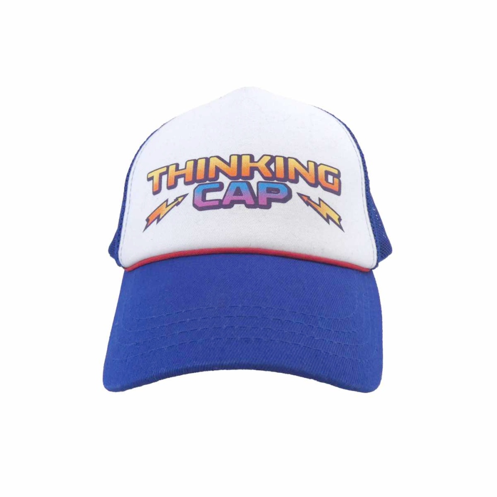 Stranger Things - Thinking Cap Casquette de baseball - Blanc/Bleu